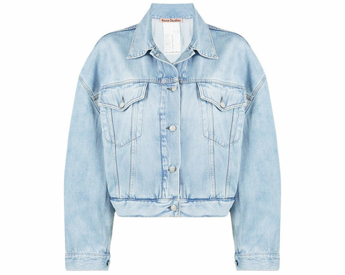 jeansjacka acne studios