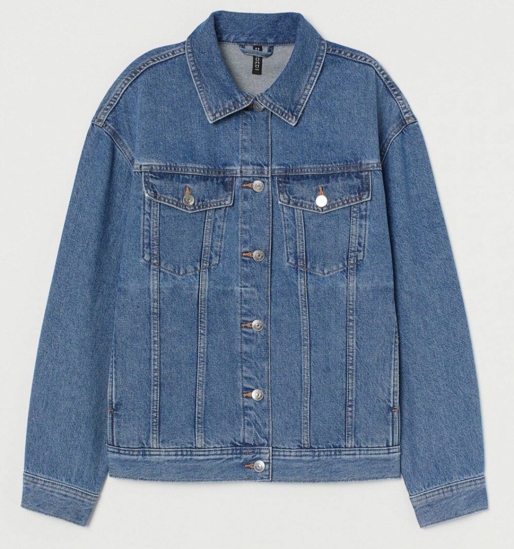 jeansjacka från hm
