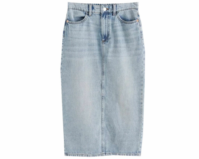 jeanskjol lindex