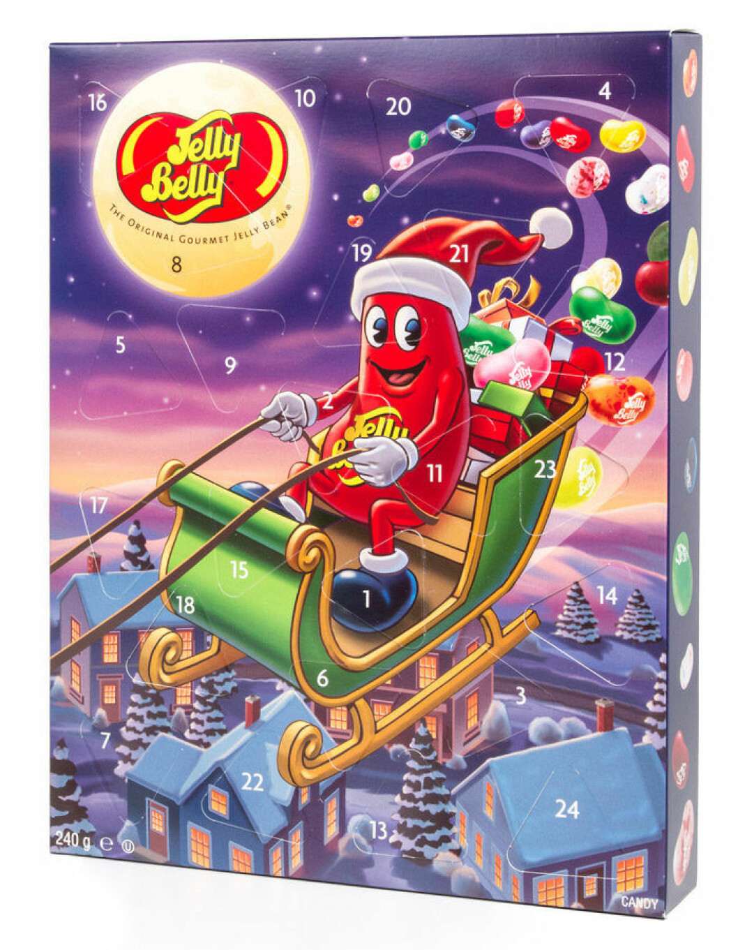 Godiskalender från Jelly Belly, 255 kr. Godiskalender från Jelly Belly, 255 kr.