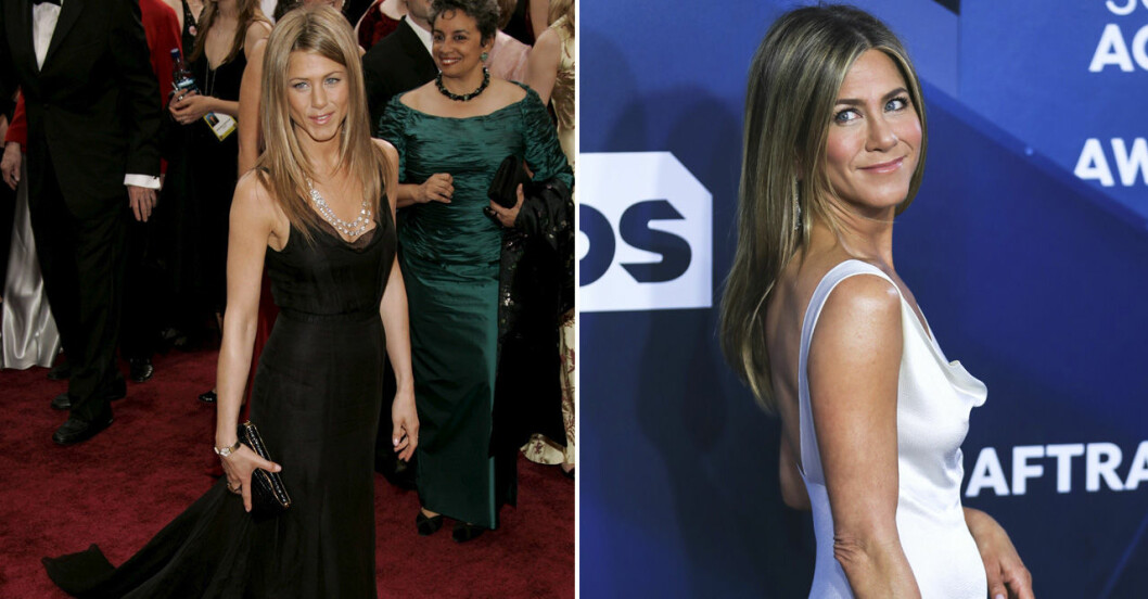 Jennifer Aniston på röda mattan Jennifer Aniston på röda mattan