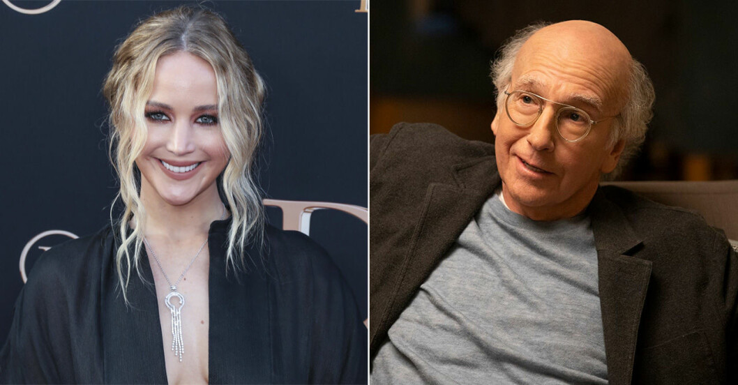 Jennifer Lawrence och Larry David