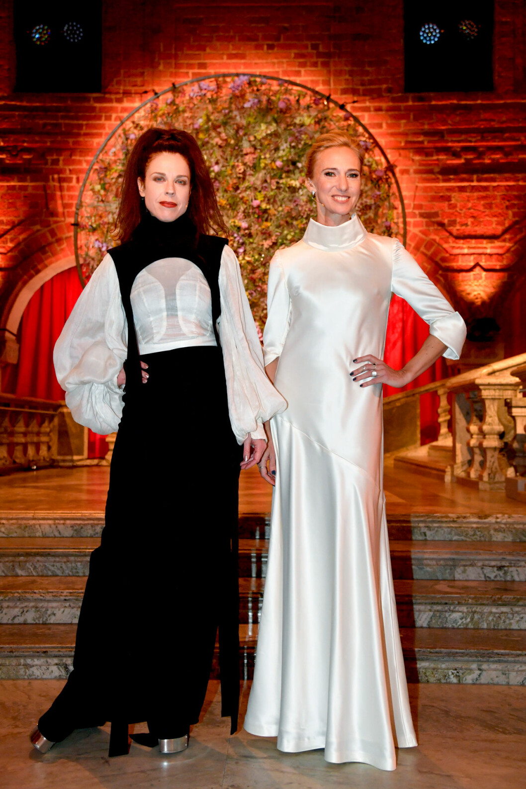 Jessica Gedin och Victoria Dyring på Nobel 2019