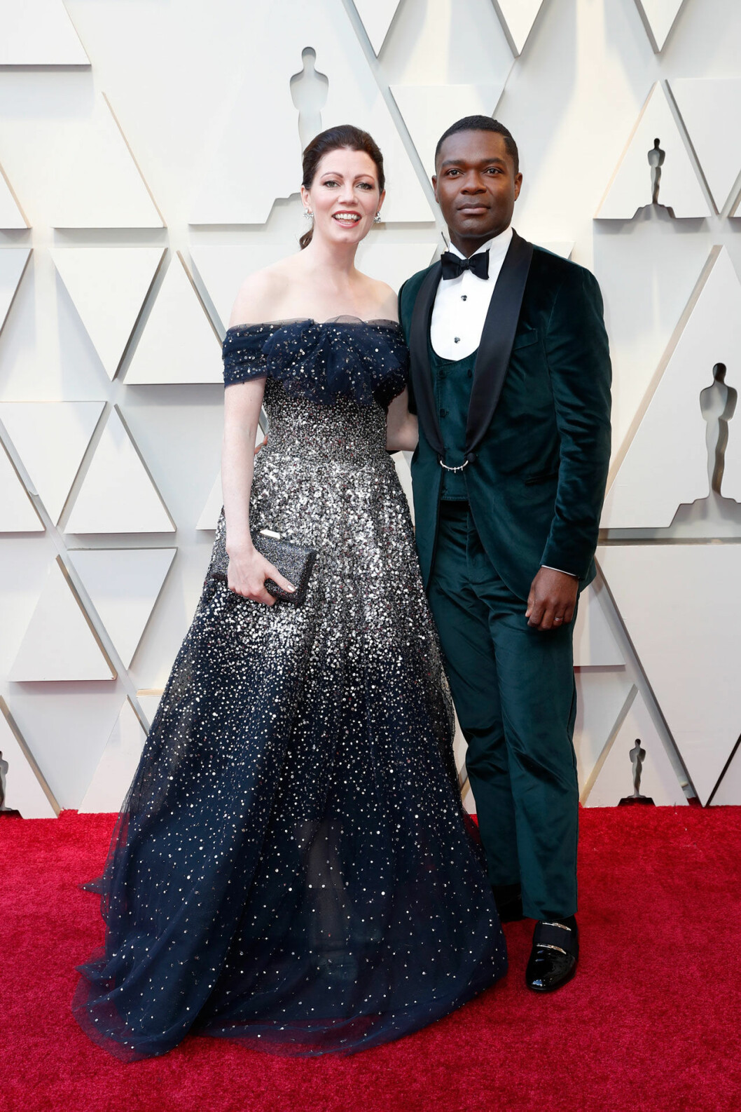 Jessica Oyelowo och David Oyelowo. Jessica Oyelowo och David Oyelowo på Oscarsgalan 2019