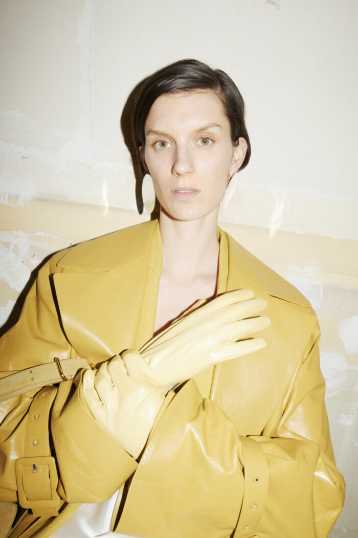 Jil Sander AW21. Gul jacka Jil sander trendfärg 2021