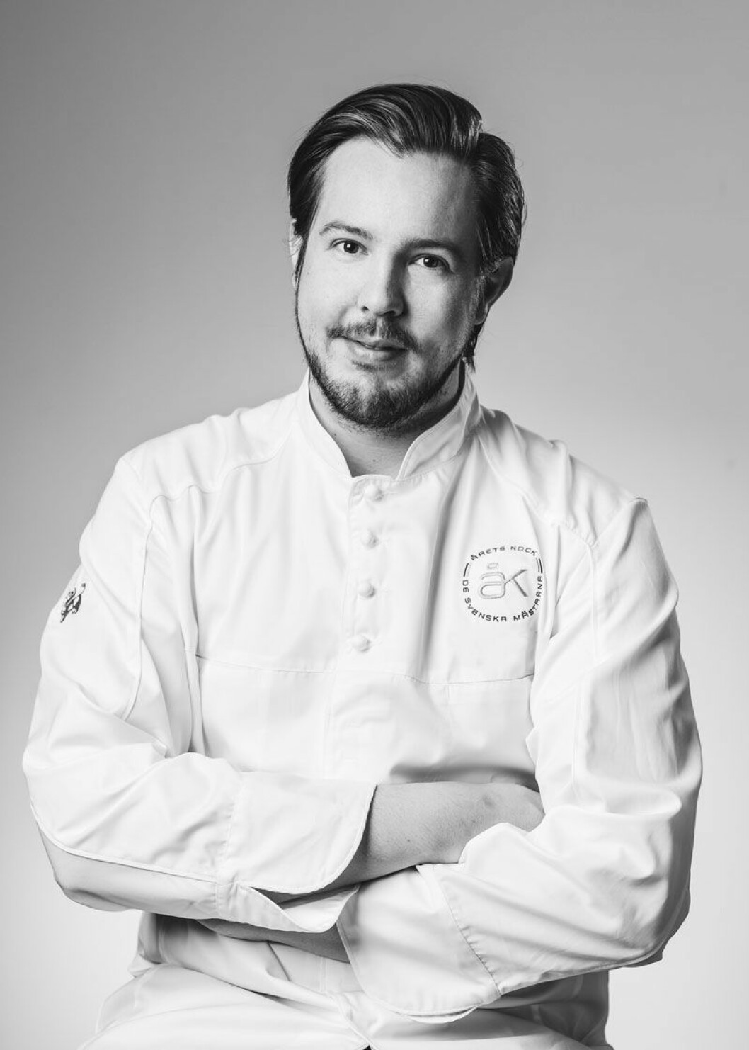 Jimmie Eriksson, Årets kock 2016. Foto: Martina Wärenfeldt Jimmie Eriksson som blev Årets kock 2016 lagar mat under Love November på Strandvägen 1.