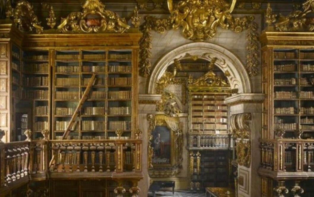Bild via: <a href="http://www.telegraph.co.uk/books/what-to-read/the-most-spectacular-libraries-in-the-world/?frame=2705752&page=1" target="_blank" rel="noopener">www.telegraph.co.uk/</a> joanina coimbra portugal