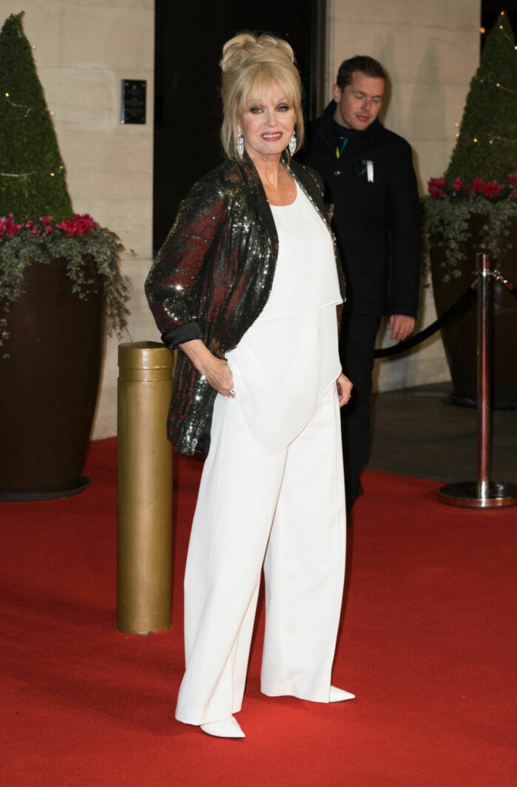 Joanna Lumley på BAFTA 2019