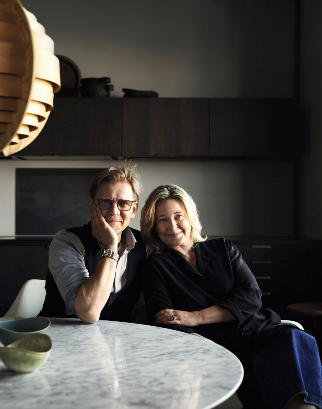 Johan Ferner Ström och Mia Bolin i Tulohuset