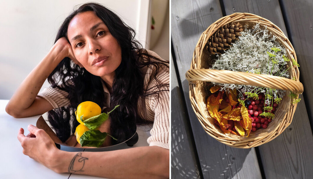 Johanna Ljunggren tittar in i kameran och ler.