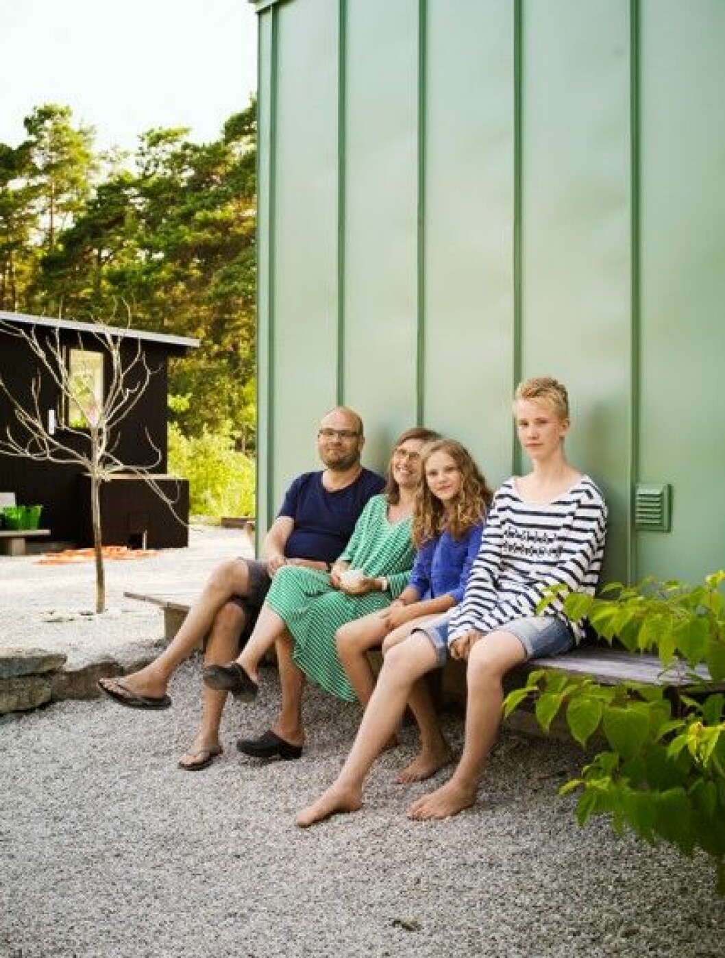 Wille, Jojo, Märta och Olle Wilhelmsson. Wille, Jojo, Märta och Olle Wilhelmsson.