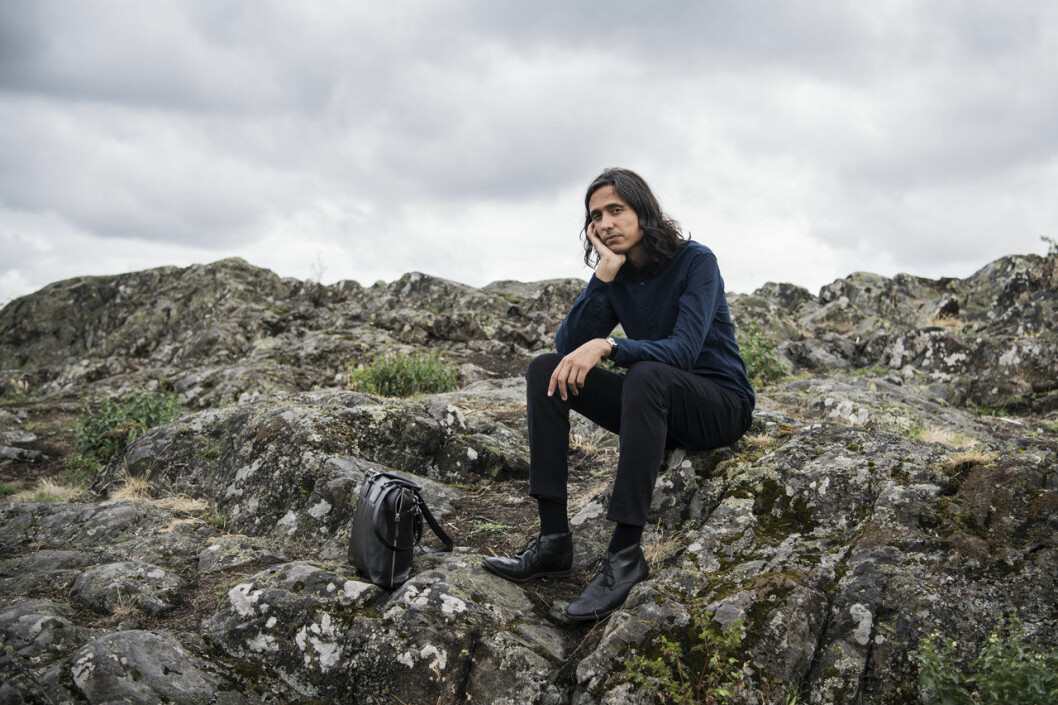 Jonas Hassen Khemiri var även en av värdarna i <em>Sommar</em> i P1 2019. Foto: Anna Tärnhuvud/Aftonbladet/TT Allt jag inte minns på SVT är baserad på Jonas Hassen Khemiris roman