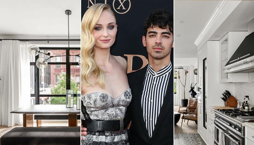 Joe Jonas och Sophie Turner och deras lägenhet i N.Y