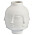vit vas med ansikten från Jonathan Adler