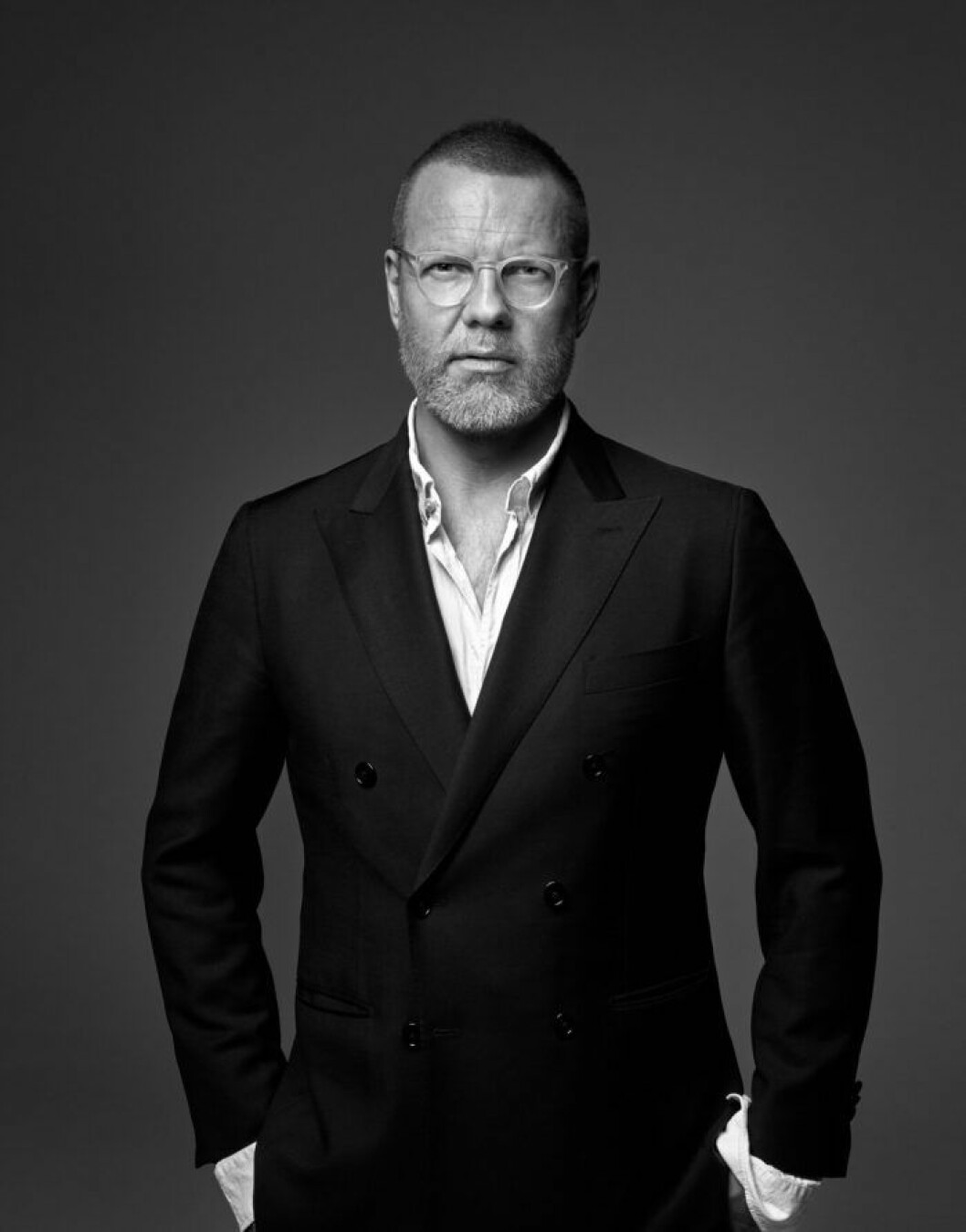Acne Studios creative director Jonny Johansson. Acnes huvudkontor vinner Årets Blickfång på ELLE Deco Design Awards 2020