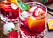 Sangria med jordgubbar och mango