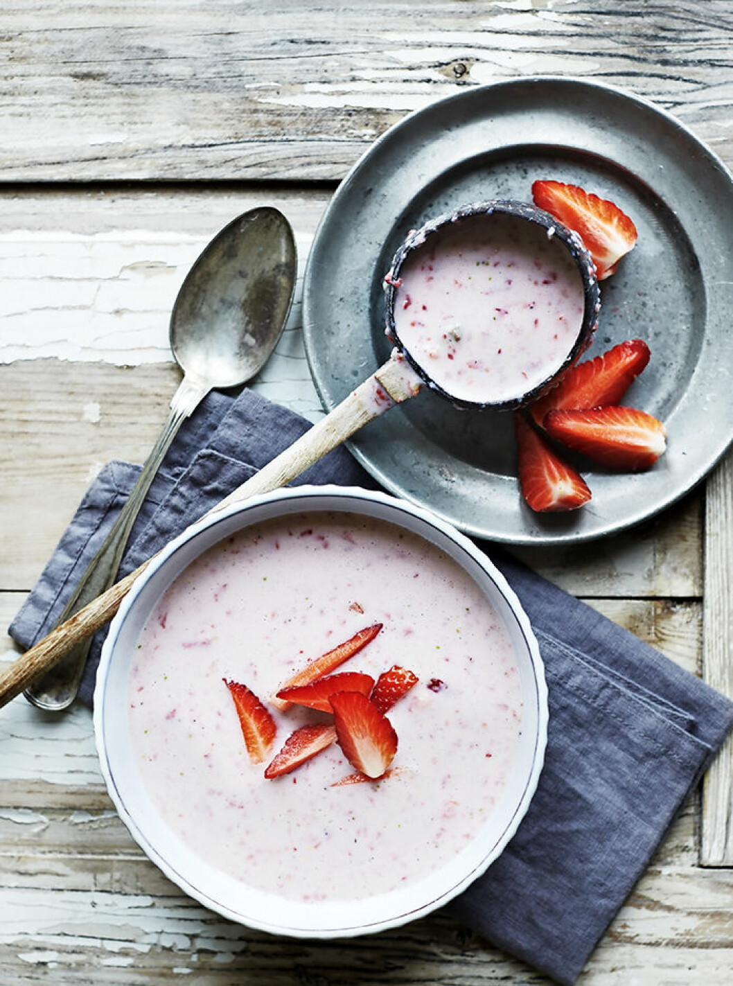 Jordgubbsmousse. Recept jordgubbsmousse