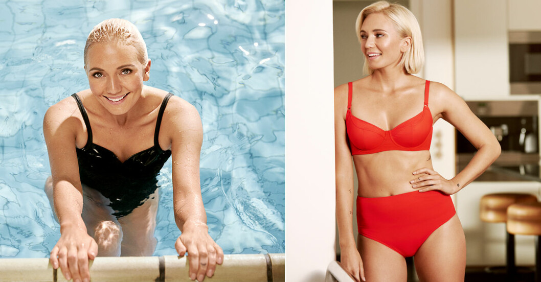 Josefin Dahlberg i badkläder från Twilfit