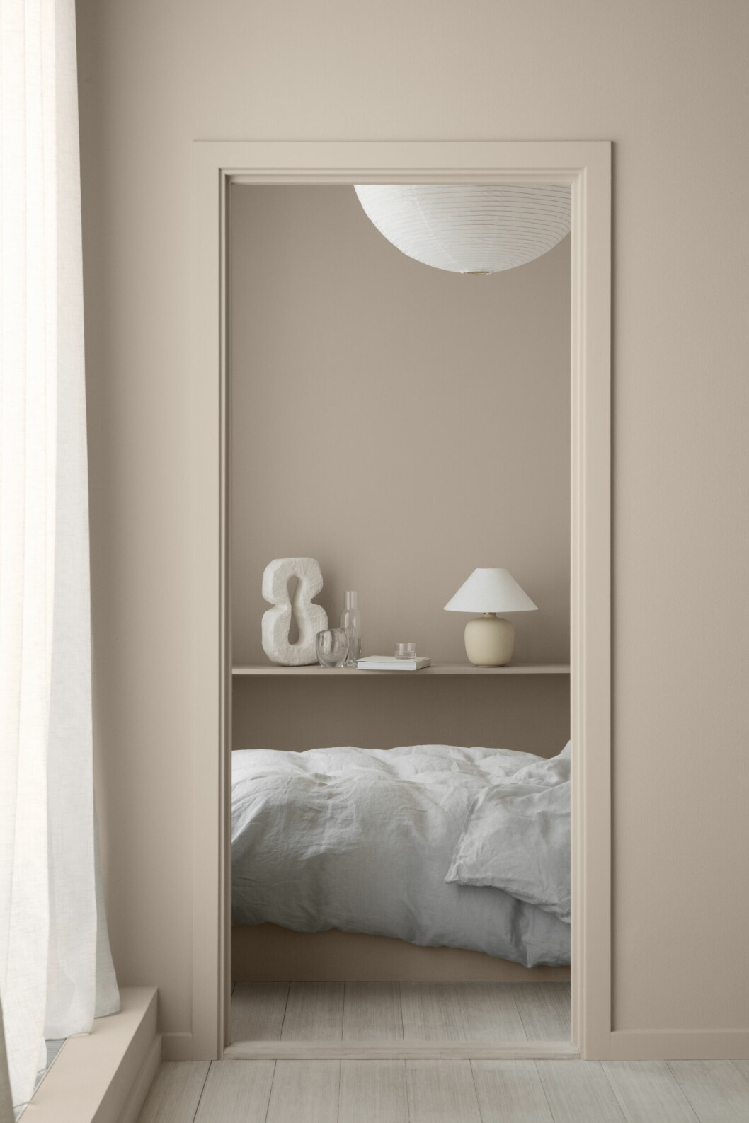 inredning i varmt beige