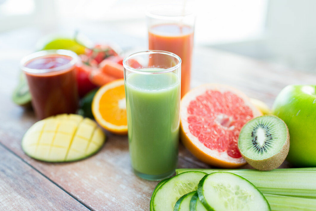 Färskpressad juice utan tillsatt socker. Foto: Shutterstock