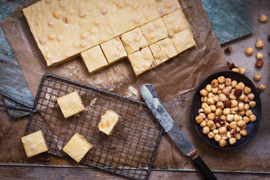 Baileys-fudge. Baileys-fudge.
