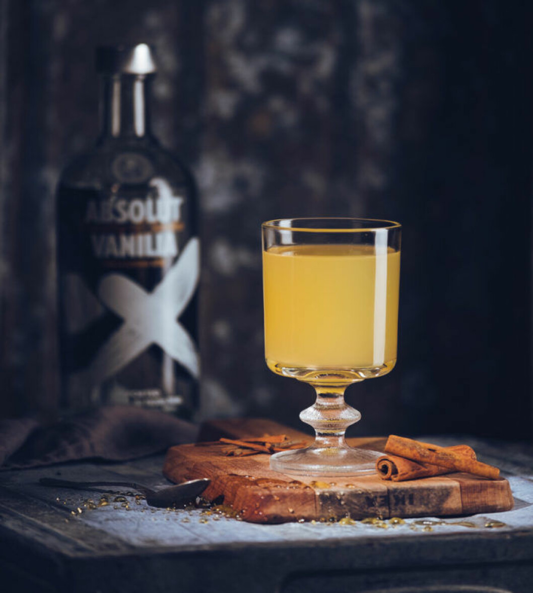 Absolut Hot Vanilia Apple.