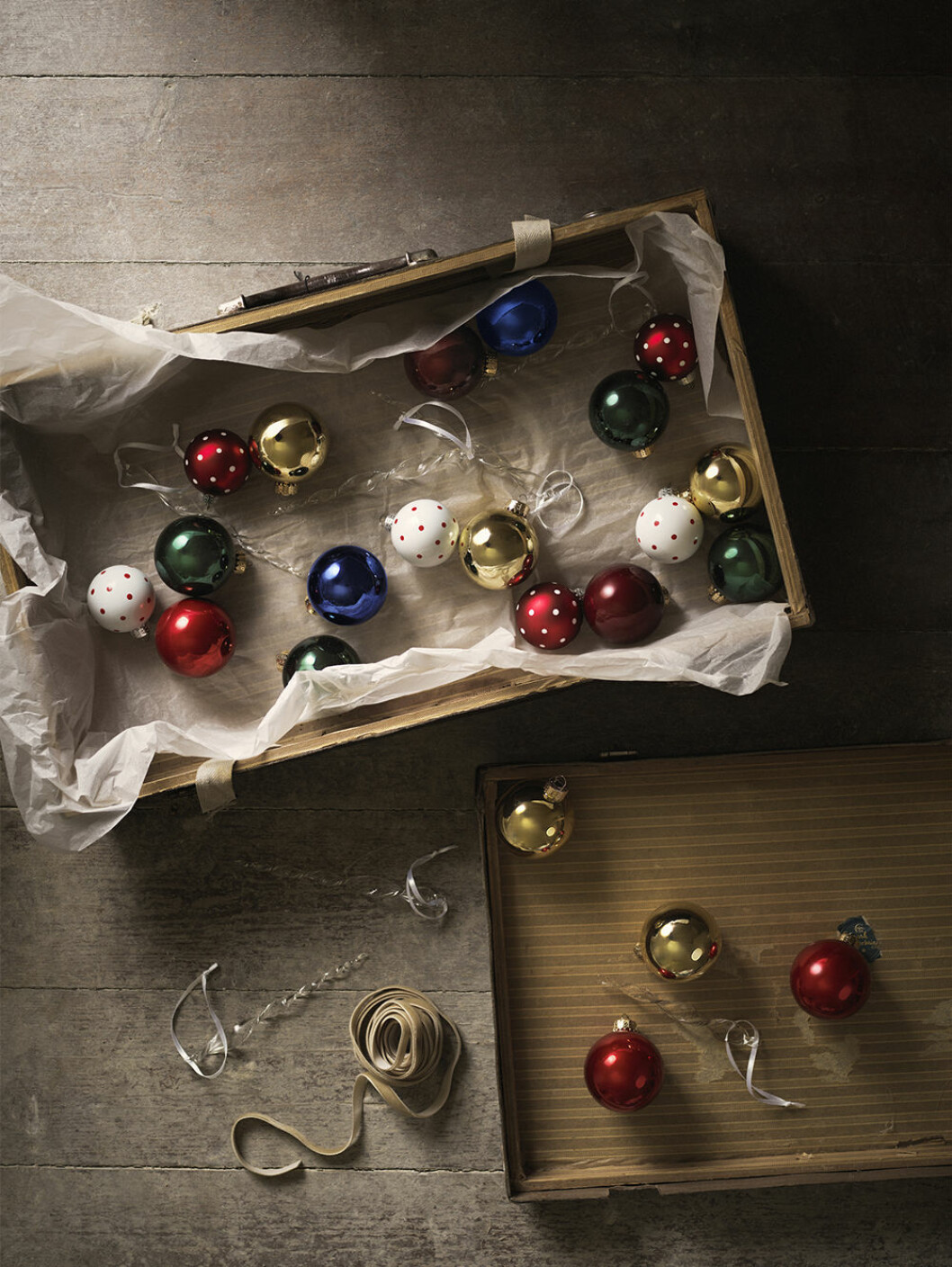 Julgranskulor från ikea