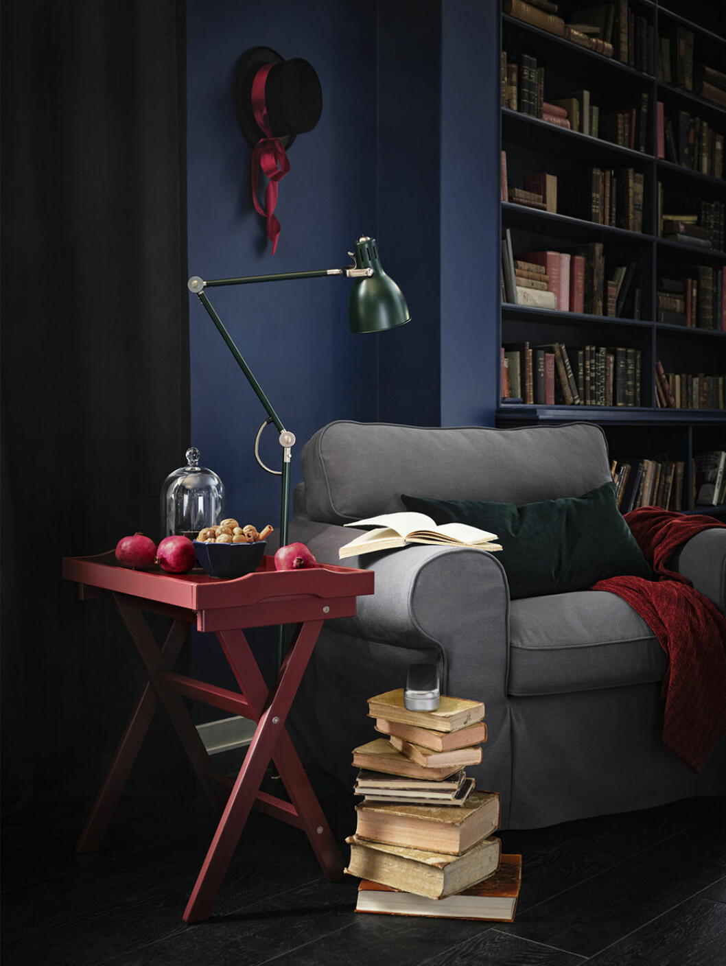 Ektorp fåtölj från Ikea i jul