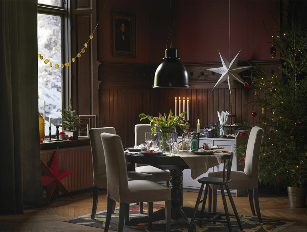 Mysig julstämning på Ikea 2020
