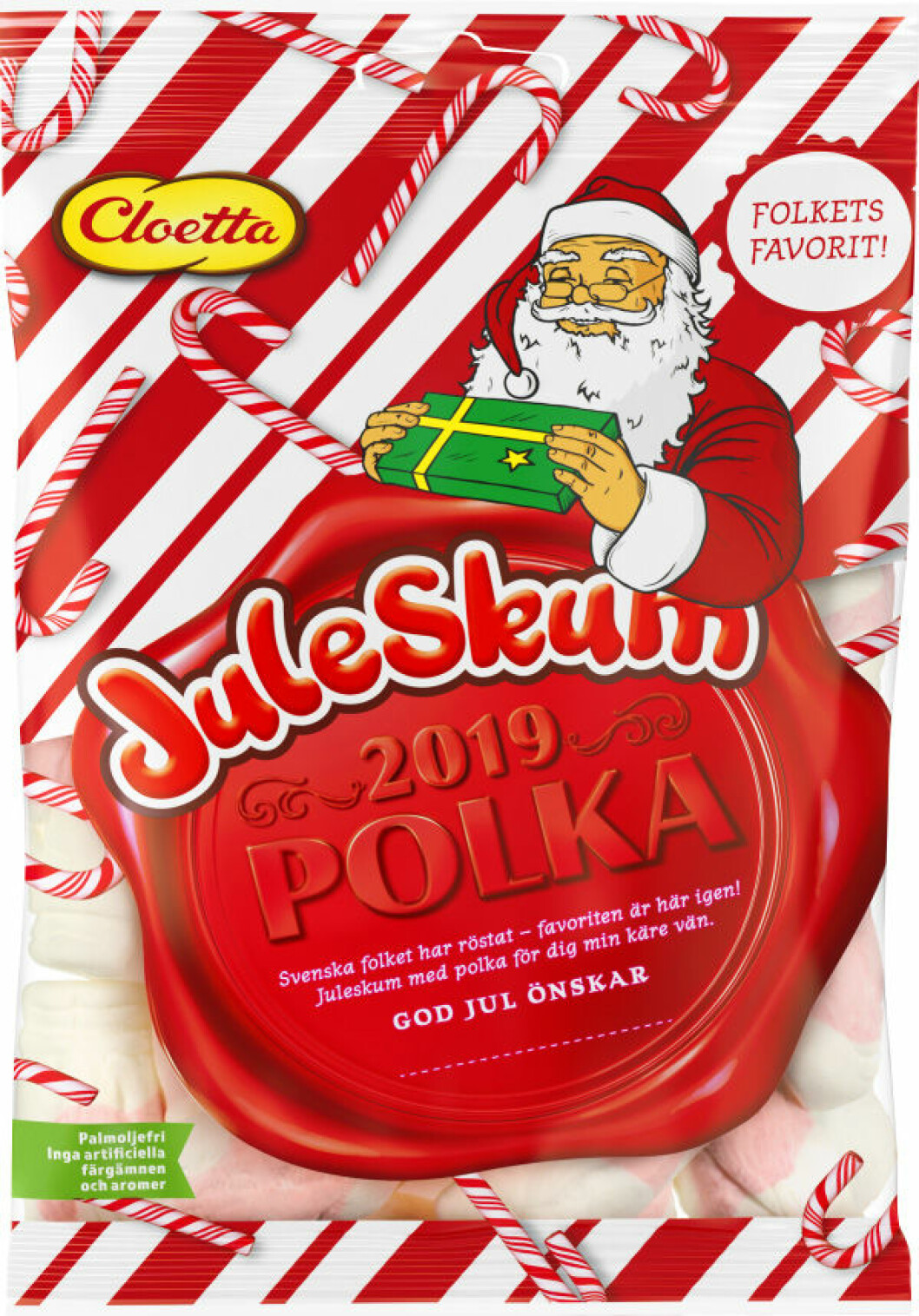 Cloettas juleskum 2019