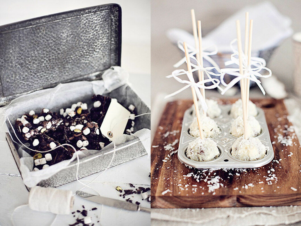 Rocky Road och Cake Pops. Rocky Road och Cake Pops.