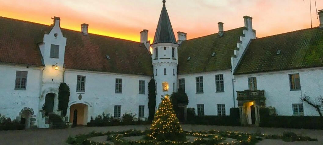 Julmarknad på Bosjökloster. Julmarknad på Bosjökloster.
