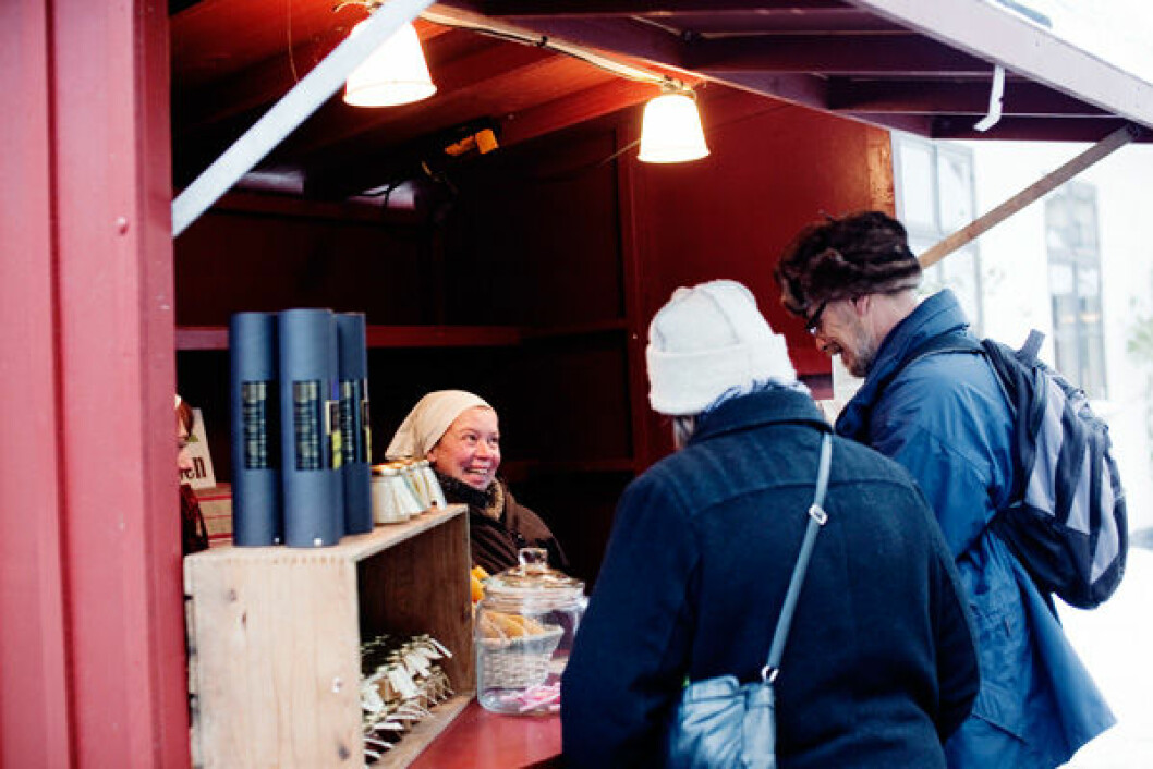 Fredriksdal julmarknad. Foto: Anna Alexander Olsson Fredriksdal julmarknad. Foto: Anna Alexander Olsson