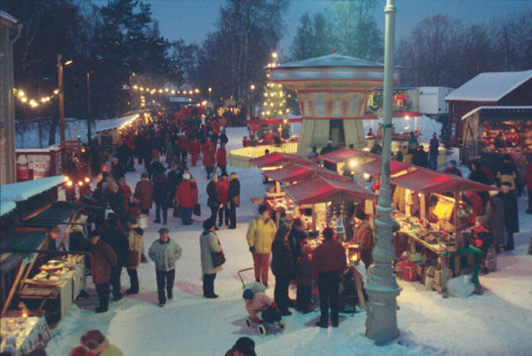 Jamtli julmarknad. Foto: Bengt Weilert Jamtli julmarknad. Foto: Bengt Weilert