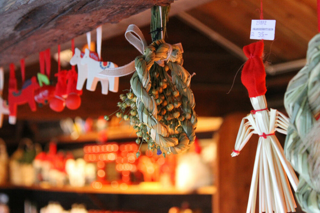 Julmarknad på Skansen. Foto: Maria Johansson Julmarknad på Skansen. Foto: Maria Johansson