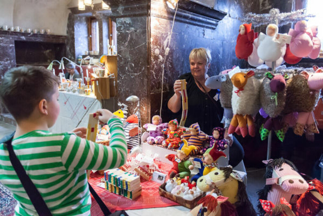 Tjolöholms slott julmarknad. Foto: Josefine Litfeldt
