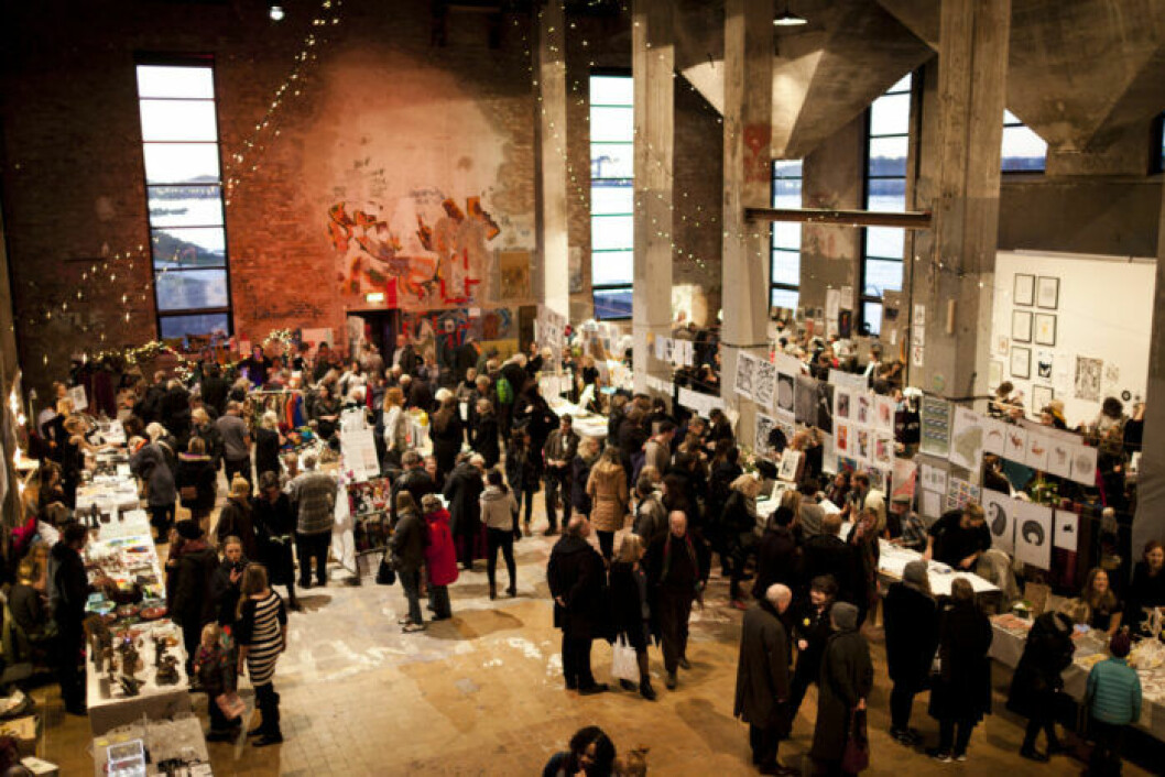Foto: Röda Sten Konsthall/Attila Urban designjulmarknader 2019