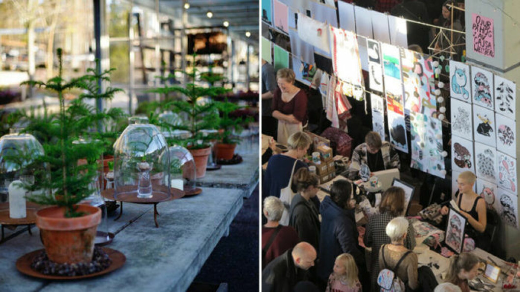 Zetas julmarknad i Stockholm och Röda Sten Konsthall i Göteborg. Zetas julmarknad i Stockholm och Röda Sten Konsthall i Göteborg.