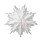 vit julstjärna i modellen Oslo från Watt &amp; Veke att ha som juldekoration