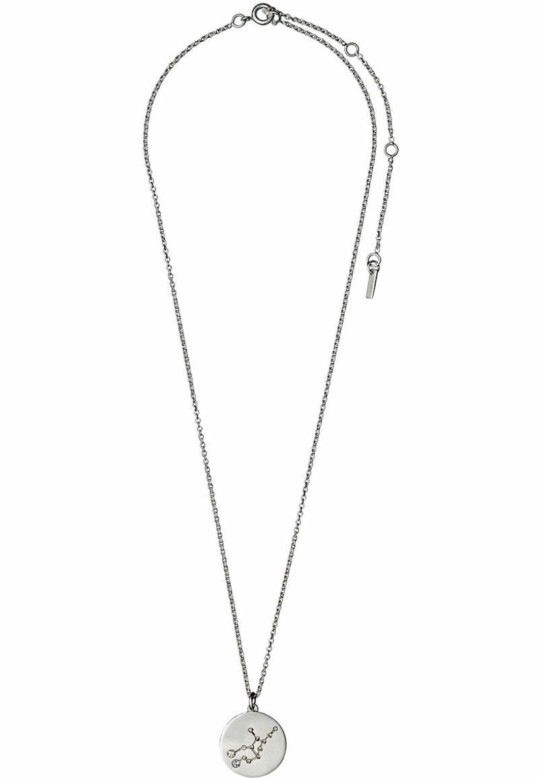 Jungfrun horoskop halsband i silver