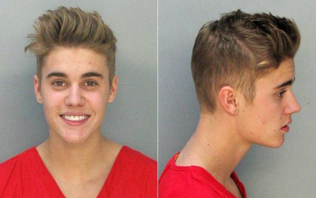2014 arresterades Justin Bieber för drograttfylleri i Miami. En bild på när Justin Bieber arresterades för drograttfylleri i Miami 2014.