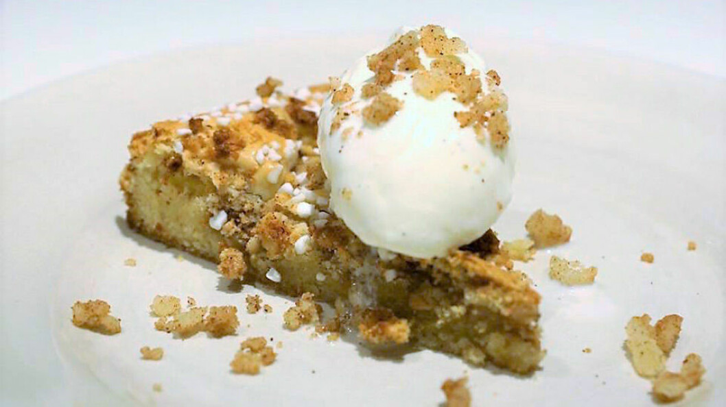 Kanelbullekladdkaka. Kanelbullekladdkaka.