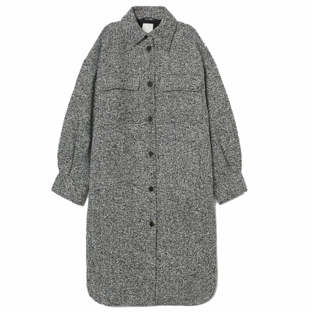 Lång skjortjacka från H&M