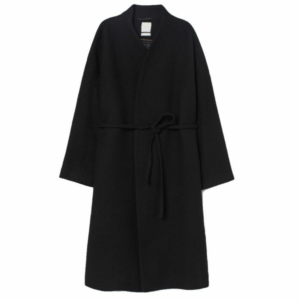 Svart kappa från H&M