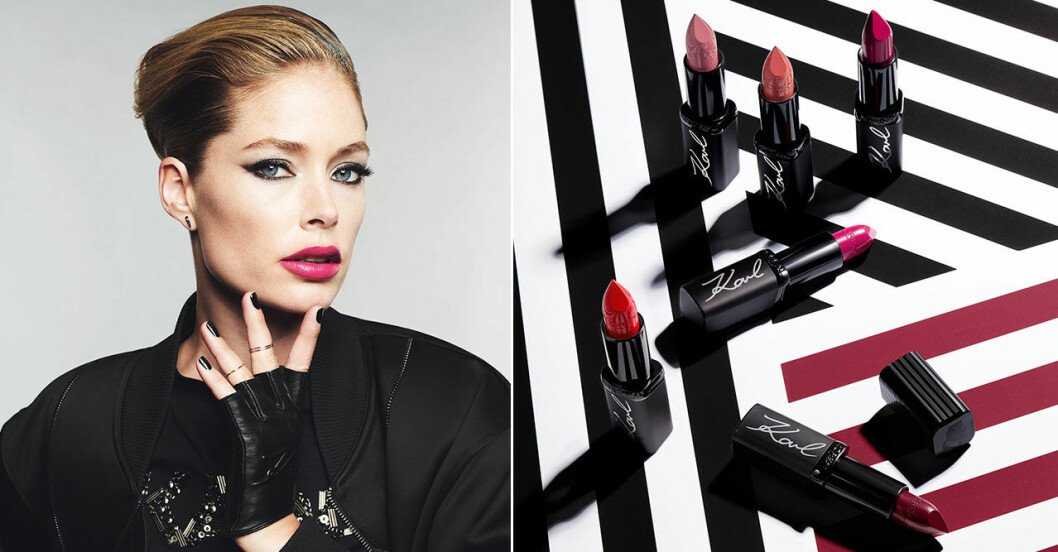 Karl Lagerfeld och Loreal smink