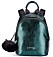 En bild på en liten ryggsäck i grön metallic från Kendall och Kylie Jenners väskkollektion för Walmart.