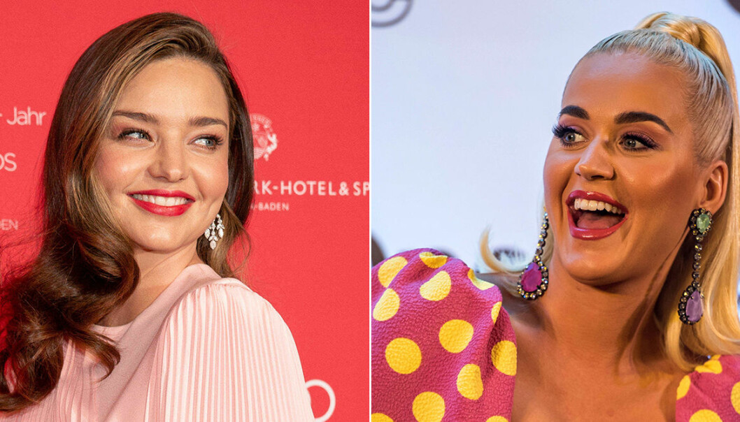 Miranda Kerr och Katy Perry möttes i ett samtal.