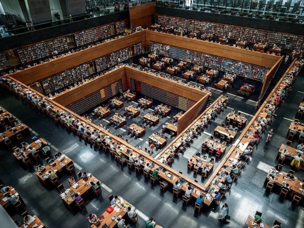 Bild via: <a href="http://travel.nationalgeographic.com/travel/365-photos/national-library-beijing-china/" target="_blank" rel="noopener">travel.nationalgeographic.com</a> kina national library