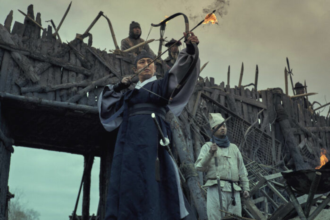 En bild från tv-serien Kingdom på Netflix. 