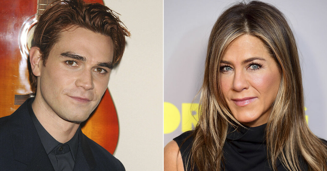 KJ Apa och Jennifer Aniston